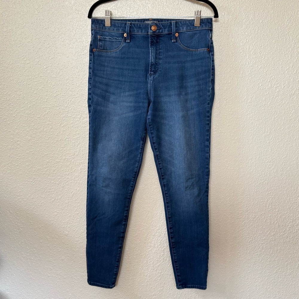 Abercrombie & Fitch Dark Wash Simone High Rise Sculpt Leggings Size 30